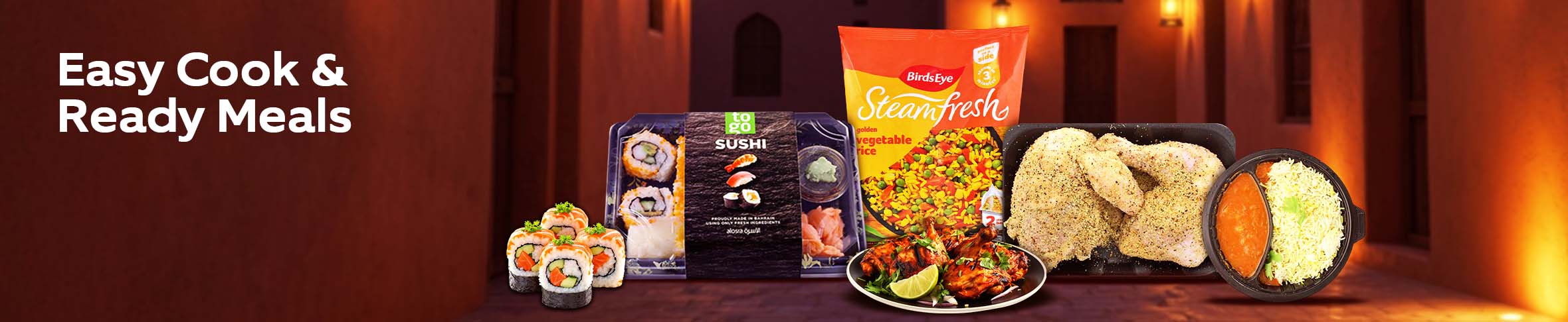 Easy Cook & Ready Meals